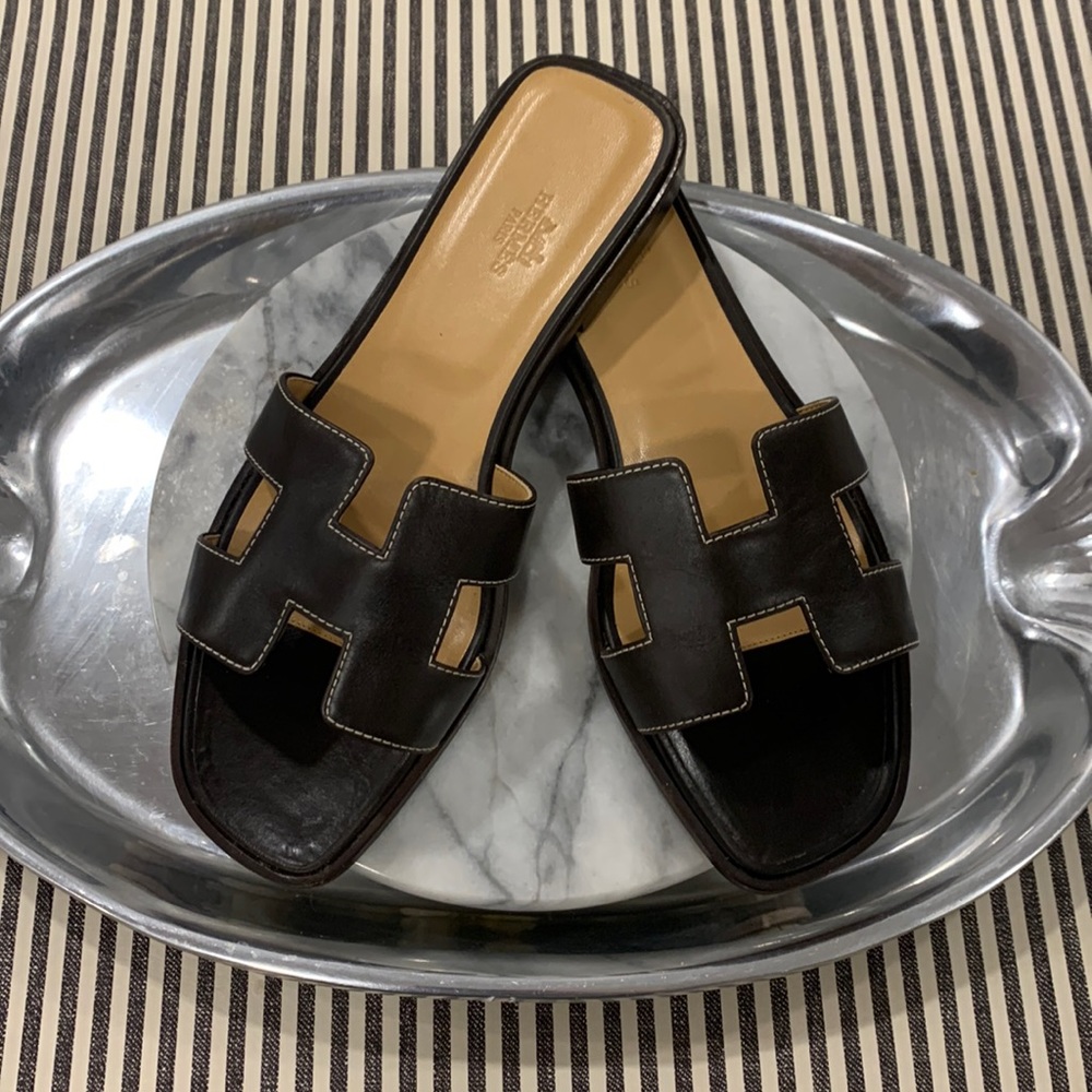 Hermes Oran Slides, New!